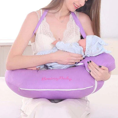 Breastfeeding Pillow Multifunctional Nursing Pillow Newborn Baby Feeding U-shaped Pillow Pregnant Woman Waist Comfort Cushion - Shello's Creative Boutique