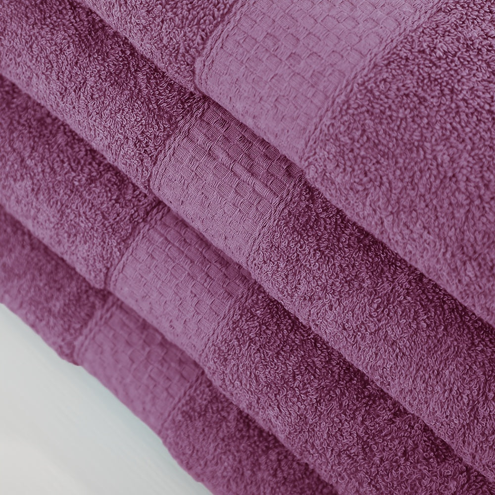 Bath Towel Set - Cotton Blend, Absorbent & Soft