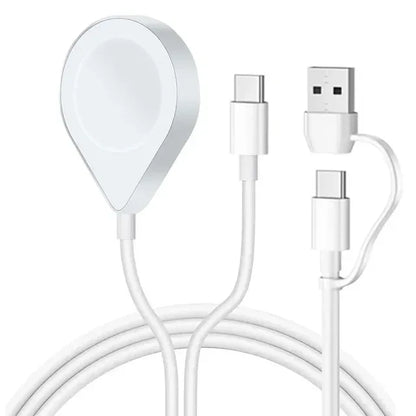 3 in 2 USB C Cable for Apple Watch Charger iPhone Charger Fast Charging Cable Compatible with iWatch Ultra/SE/9/8/7/6/5/4/3/2/1 - Shello's Creative Boutique