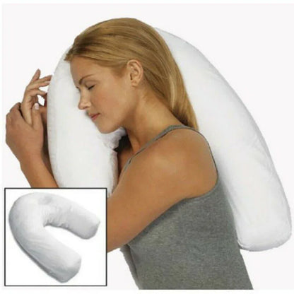 Hot High Plus Side Sleeper Pillow Sleep Buddy U Shaped Pillow Waist Support Pillow-in Body Pillows - Shello's Creative Boutique