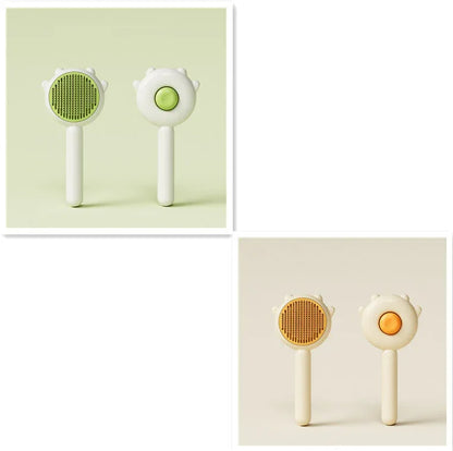 Magic Cat Massage Comb - Hair Removal Grooming Brush with Scratcher - Shello's Creative Boutique