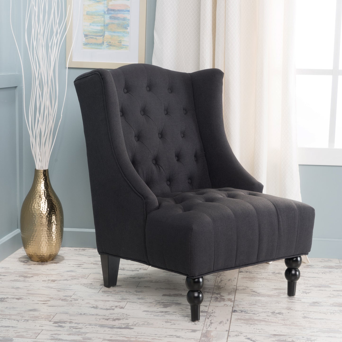 TODDMAN HI-BACK CLUB CHAIR Shello Creative Boutique