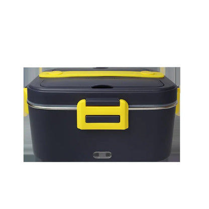 New portable household car 110 / 220V 12V/24V rechargeable automatic heated electric lunch box bento food heater container box - Shello's Creative Boutique