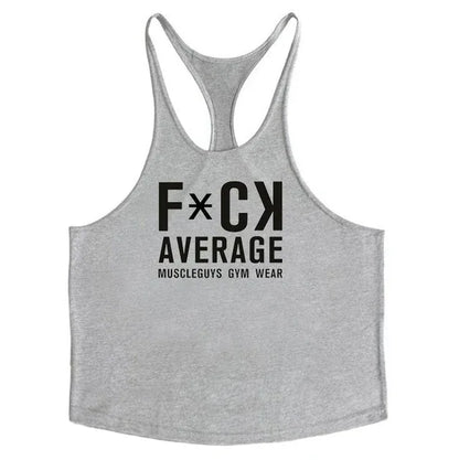 Fitness Clothing Canotta Bodybuilding Stringer tank top men Y back vest cotton sleeveless shirt - Shello's Creative Boutique