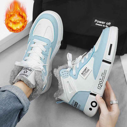 Men's Winter Plush Slippers - Warm Waterproof Non-Slip Indoor/Outdoor Boots - Shello's Creative Boutique