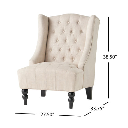 HI-BACK CLUB CHAIR - Shello's Creative Boutique