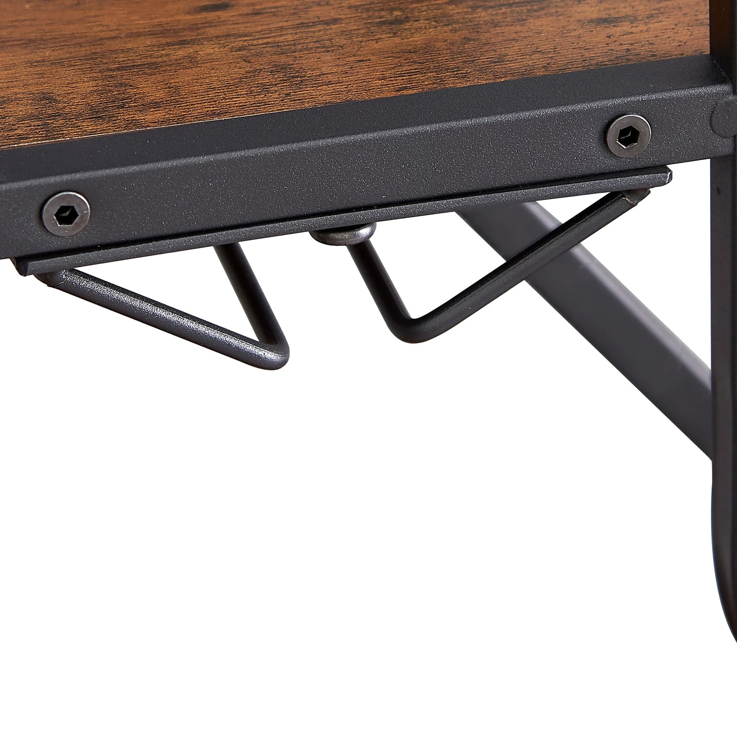 11 bottle wine baking rack, 5-layer independent wine rack with hanging wine glass rack and storage rack - Shello's Creative Boutique