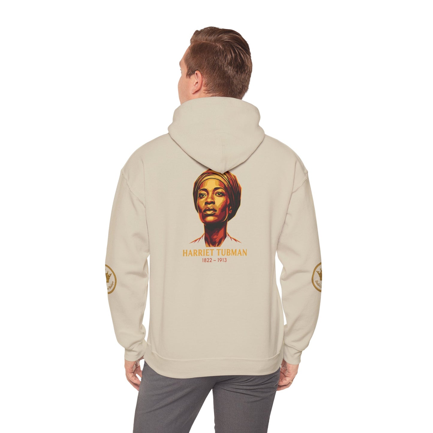Harriet Tubman Quote Hoodie | "Every Great Dream Begins With a Dreamer" | Unisex Pullover