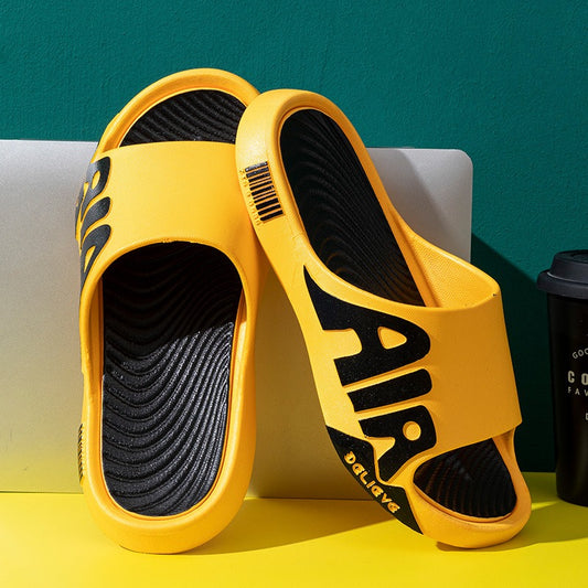 Slippers men summer outdoor wear home home indoor bathroom non slip thick bottom trend outdoor wear sandals and slippers eprolo