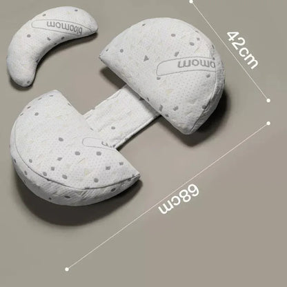 U-Shaped Pregnancy Pillow - Side Sleeping Support & Comfort - Shello's Creative Boutique