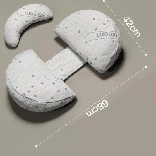 U-Shaped Pregnancy Pillow - Side Sleeping Support & Comfort - Shello's Creative Boutique