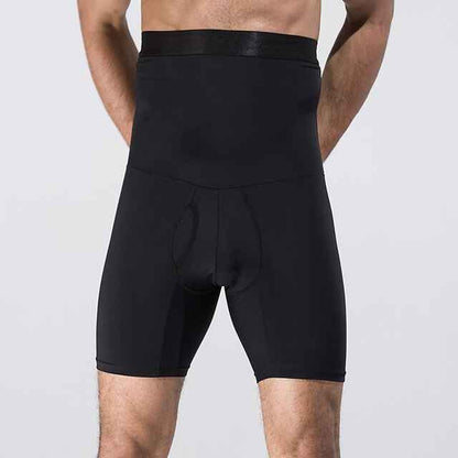 Men's Shapewear T-shirt for Abdomen Control and Belly Trimming Waist Trainer Corset