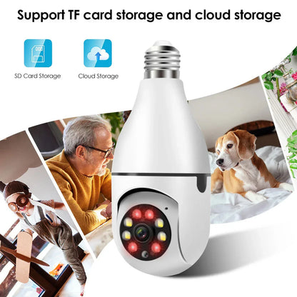 2.4G/5G Single-Band Dual-Band Wireless WIFI Light Head Small Yellow Man Camera: Security with a Touch of Fun - Shello's Creative Boutique