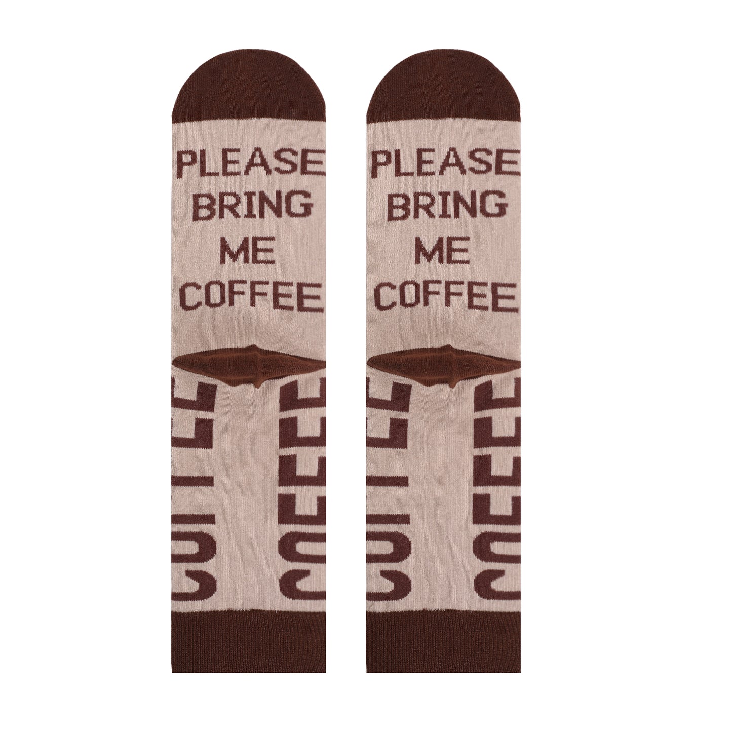 "IF YOU CAN READ THIS" Funny Letter Socks - Cozy Cotton Winter Socks