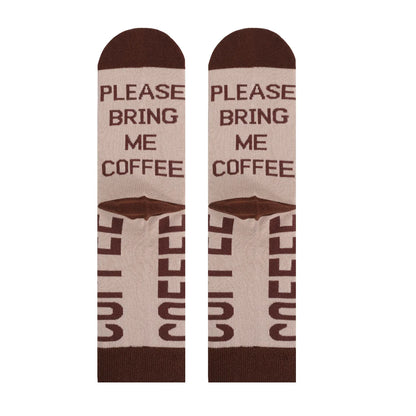 "IF YOU CAN READ THIS" Funny Letter Socks - Cozy Cotton Winter Socks - Shello's Creative Boutique