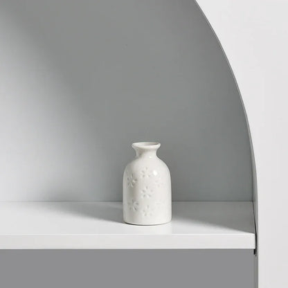 Ceramic Aromatherapy Bottle – Elegant Mini Vase - Shello's Creative Boutique
