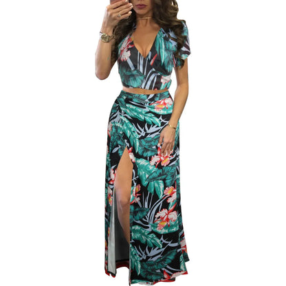 Classic Floral Hot Sale Dress Two Piece Set - Shello's Creative Boutique
