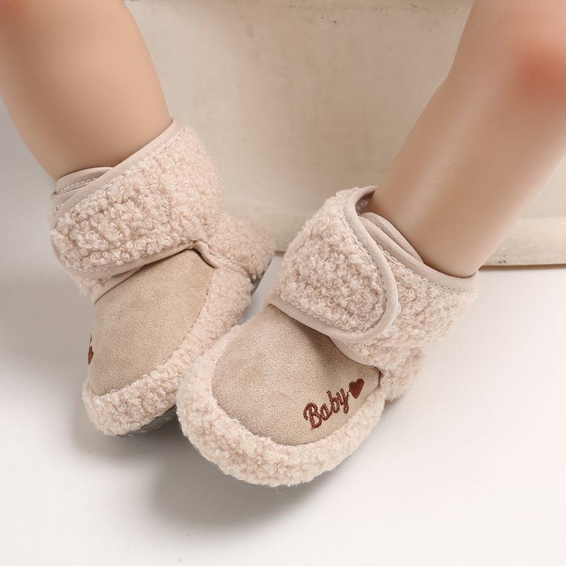 Baby Winter Warm First Walkers Cotton Baby Shoes Cute Infant Baby boys girls shoes soft sole indoor shoes for 0-18M eprolo