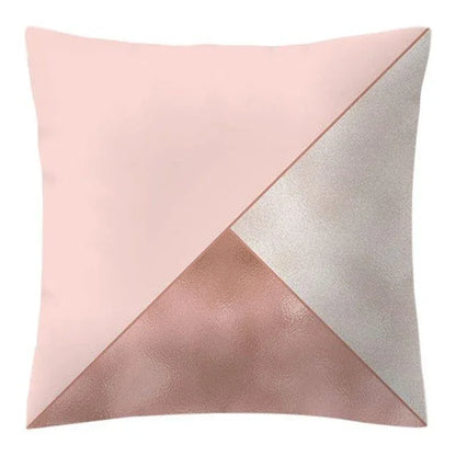 Rose Gold Pineapple Glitter Pillow Case - Glamorous 45x45cm Cushion Cover - Shello's Creative Boutique