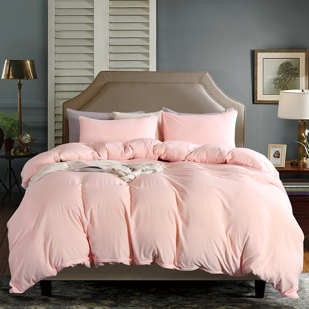 Home Textile Explosion Style Chemical Fiber Washed Quilt Cover Bedding US Size eprolo
