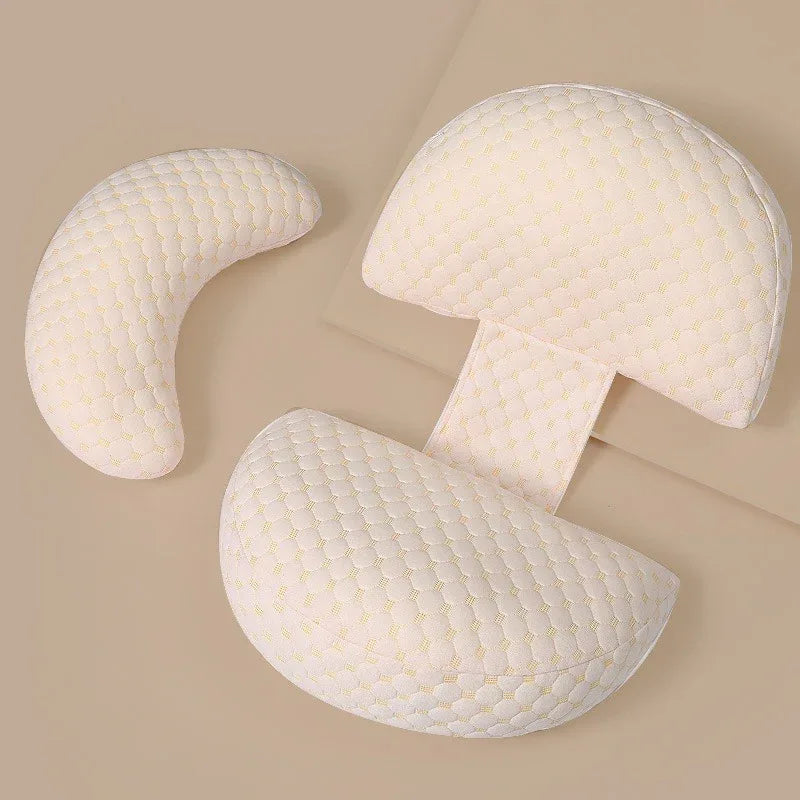 U-Shaped Pregnancy Pillow - Side Sleeping Support & Comfort - Shello's Creative Boutique