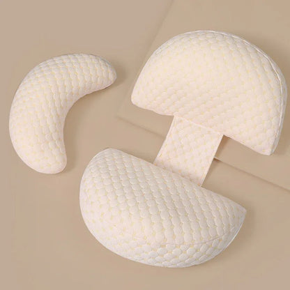 U-Shaped Pregnancy Pillow - Side Sleeping Support & Comfort - Shello's Creative Boutique