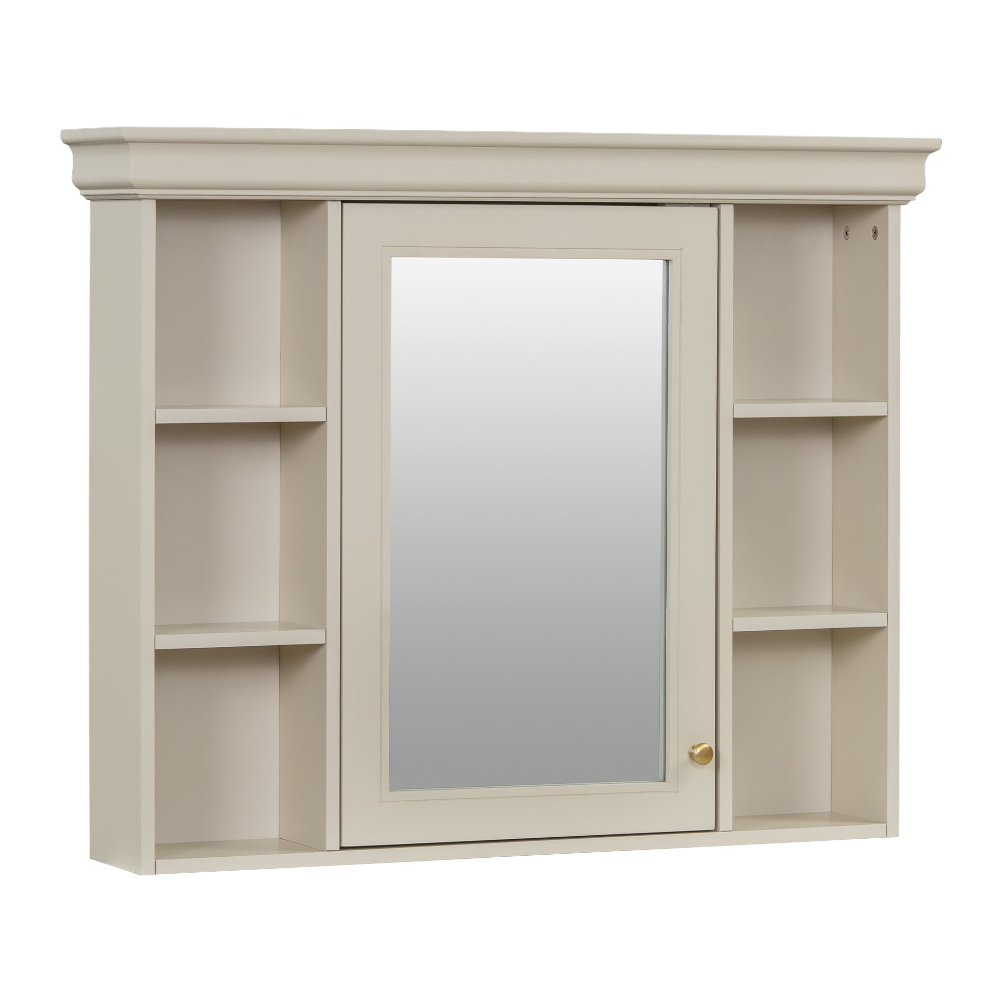 35'' x 28'' Blue Wall Mounted Bathroom Storage Cabinet with Mirror Door, Modern Bathroom Wall Cabinet with Mirror eprolo