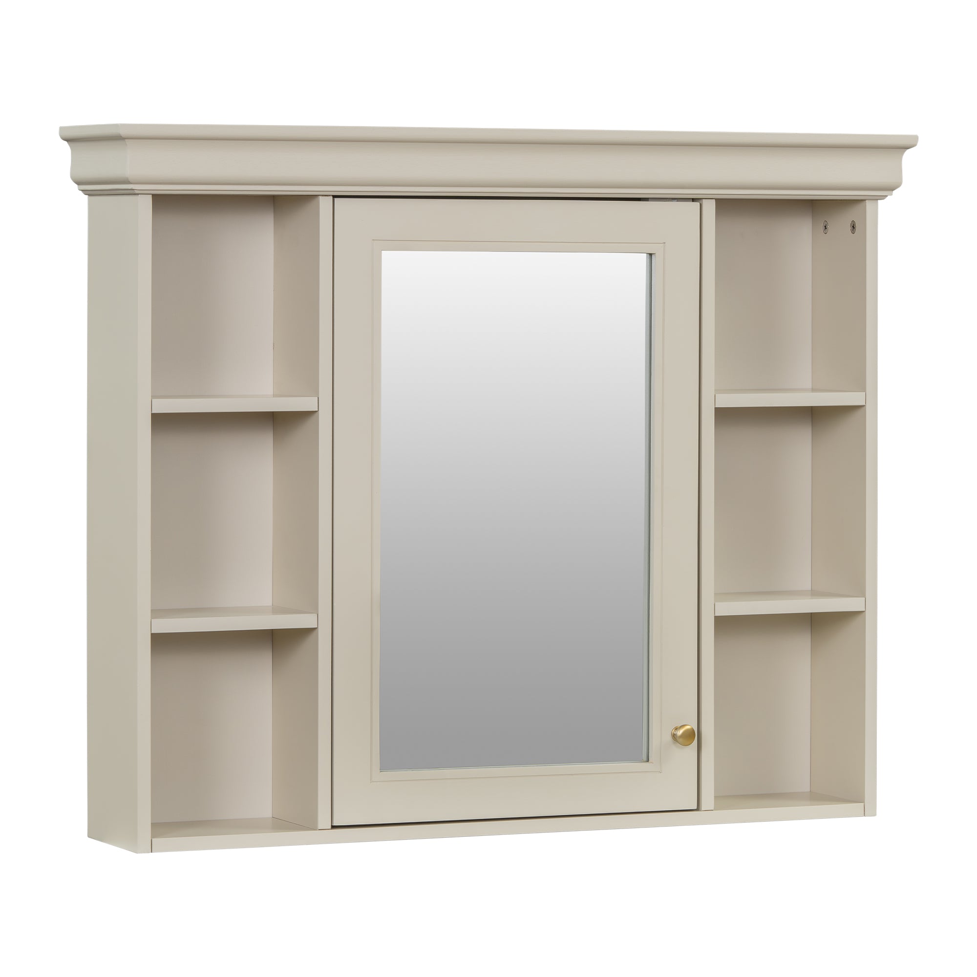 35'' x 28'' Blue Wall Mounted Bathroom Storage Cabinet with Mirror Door, Modern Bathroom Wall Cabinet with Mirror eprolo