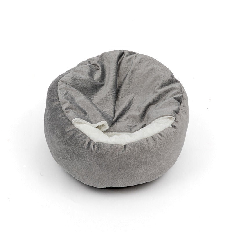 Super Soft Pet Cat Bed Plush Full Size Washable Calm Bed Donut Bed Comfortable Sleeping Artifact Suitable For All Kinds Of Cat Shello Creative Boutique