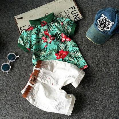 Children Clothing Sets Baby Boys Girls T Shirts+Shorts Pants Sports Suit Kids Clothes - Shello's Creative Boutique