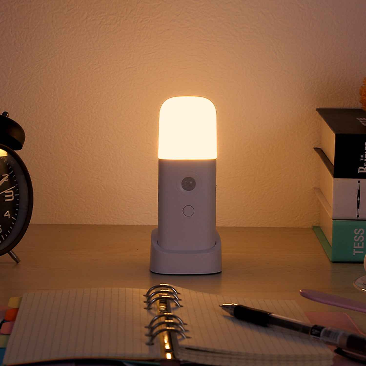 Intelligent infrared human body sensor light, LED sensor light bedside lamp