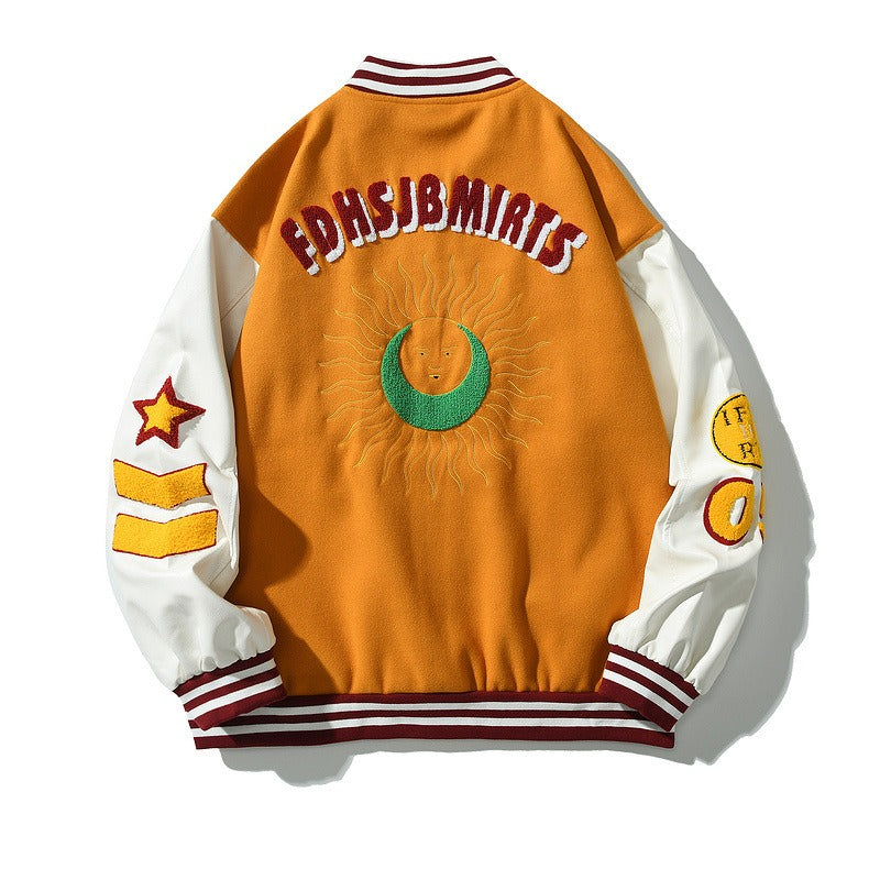 Spring and Autumn National Trend Loose Jackets for Men Couples BF Style Street Casual Jackets for Men Shello Creative Boutique
