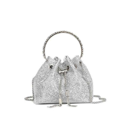 Eprolo Classic Rhinestone Evening Bag – Luxe Glamour That Turns Heads - Shello's Creative Boutique