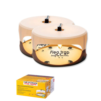 Pesticide-Free Pet Flea Lamp - Safe Household Flea Trap