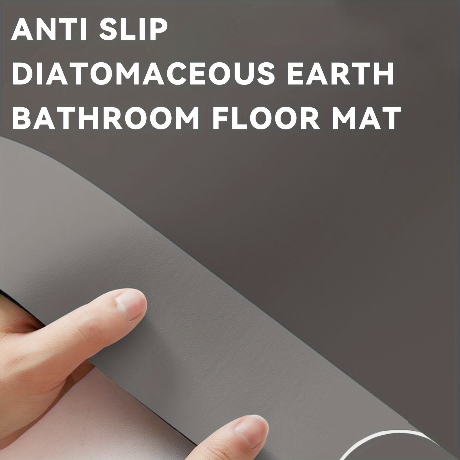 Super Absorbent Diatomite Bath Mat - Quick-Dry Non-Slip Floor Mat for Bathroom & Shower - Shello's Creative Boutique