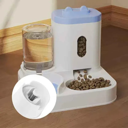 2-in-1 Automatic Pet Feeder & Water Dispenser - Large Capacity for Cats & Dogs - Shello's Creative Boutique