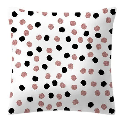 Rose Gold Pineapple Glitter Pillow Case - Glamorous 45x45cm Cushion Cover - Shello's Creative Boutique