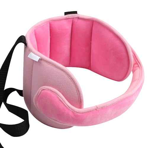 Child Car Seat Head Support Pillow - Soft Neck Cushion for Safe Travel Sleep
