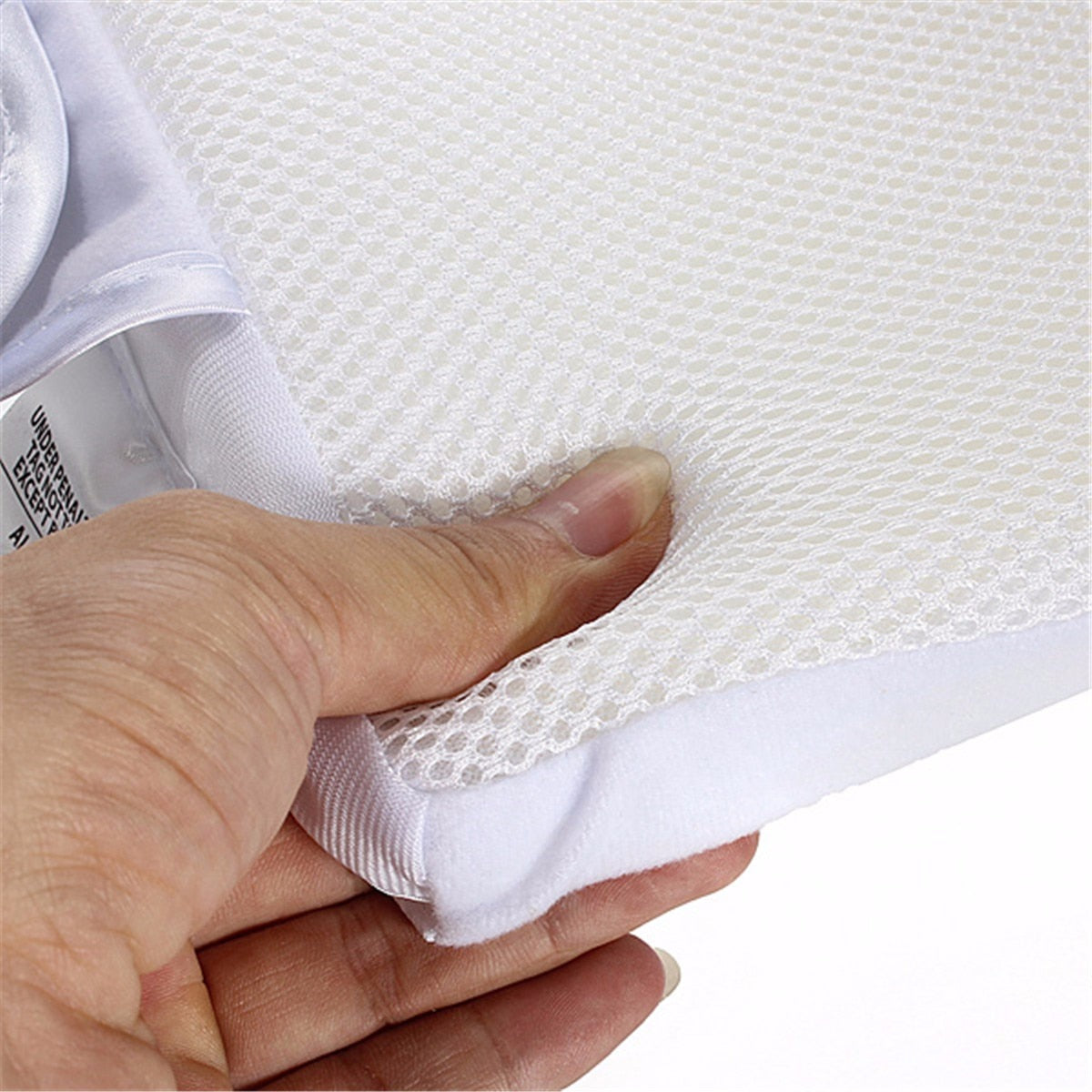 Baby Care Infant Newborn Anti Roll Pillow U ltimate Vent Sleep Fixed Positioner Prevent Flat Head Sleeping Cushion eprolo