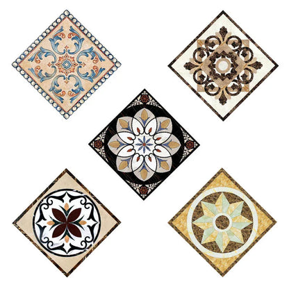Self-Adhesive Floor Tile Stickers – Waterproof Wear-Resistant Diagonal Design - Shello's Creative Boutique