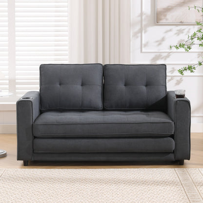 Three-in-One Soft Cushion Sofa – Comfort, Convenience & Style - Shello's Creative Boutique