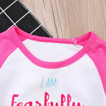 Eprolo Mermaid Pajama Set – Cute Cartoon Long Sleeve T-Shirt & Pants for Girls | Ages 3–7 - Shello's Creative Boutique