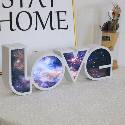 Led Decorative Lights String Valentine's Day Proposal Confession Love Light Box English Letters Modeling Lights - Shello's Creative Boutique