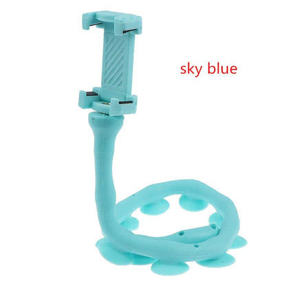Suction Cup Lazy Phone Holder Caterpillar Cell Phone Holder Desktop Flexible Worm Car Mount Home Cute Phone Wall Bracket Bicycle - Shello's Creative Boutique