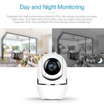1080P WiFi Security Camera - Cloud IP Camera with Auto Tracking & Night Vision - Shello's Creative Boutique