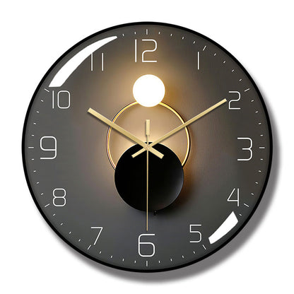 12-Inch Silent Wall Clock Living Room Quartz Clock eprolo