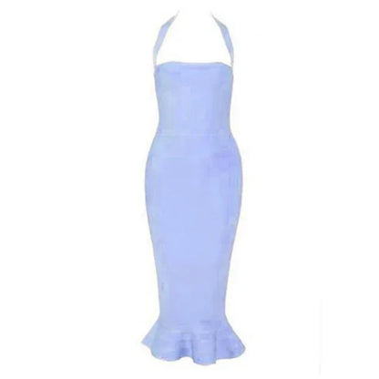 Celebrity Party Bandage Dress Women Spaghetti Strap Strapless Sexy Night Out Club Dress Women Mermaid Vestidos Wholesale - Shello's Creative Boutique