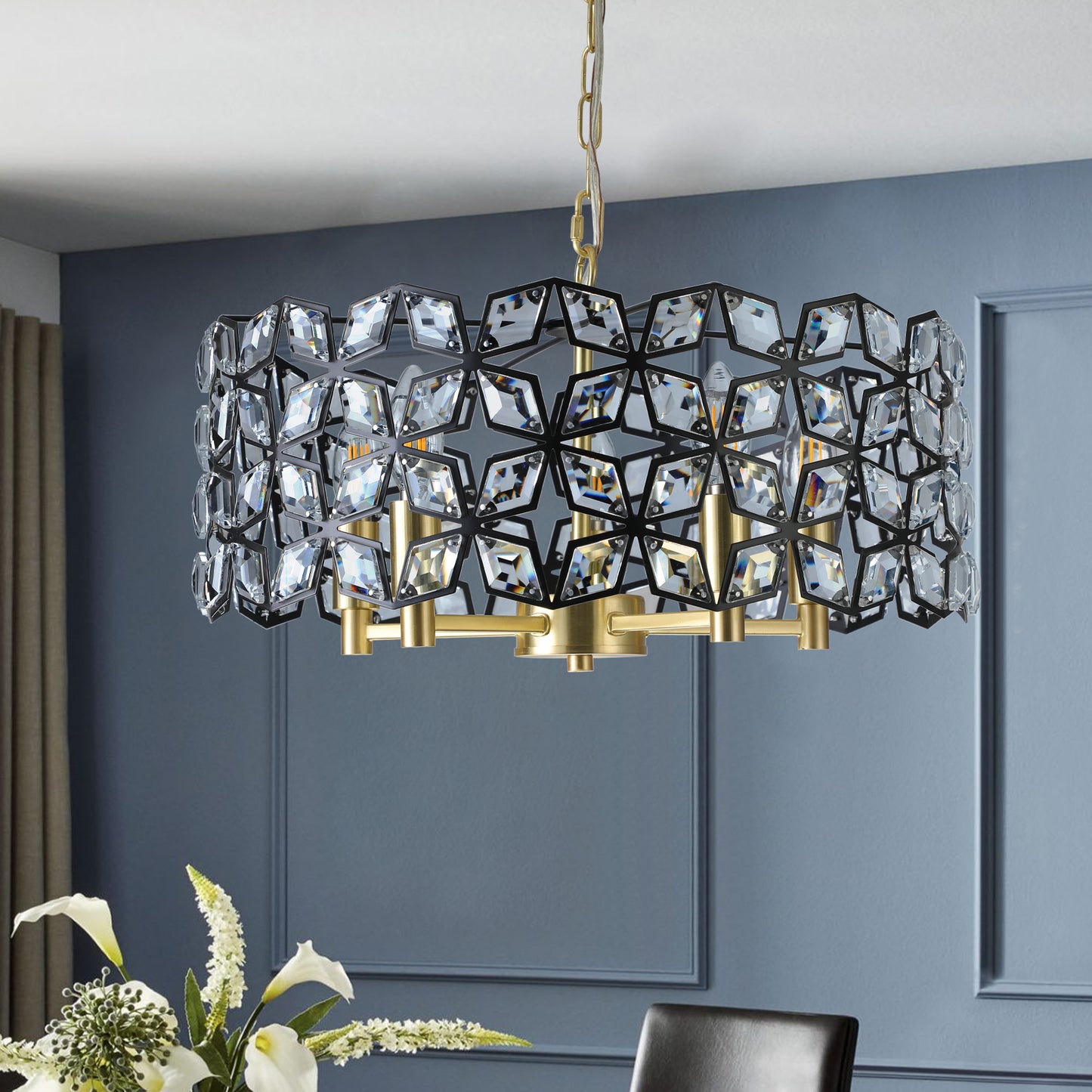 Modern Crystal Chandelier for Living-Room Round Cristal Lamp Luxury Home Decor  Light Fixture eprolo