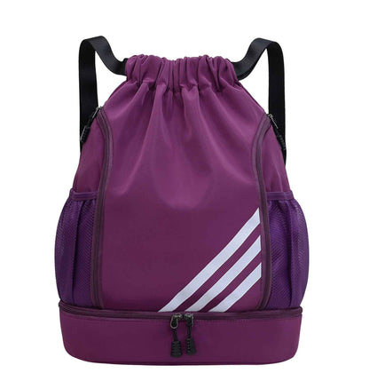 Thickened Sports Swimming Bag - Large Capacity Drawstring Backpack for Active Lifestyles - Shello's Creative Boutique
