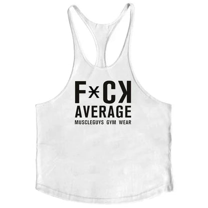 Fitness Clothing Canotta Bodybuilding Stringer tank top men Y back vest cotton sleeveless shirt - Shello's Creative Boutique